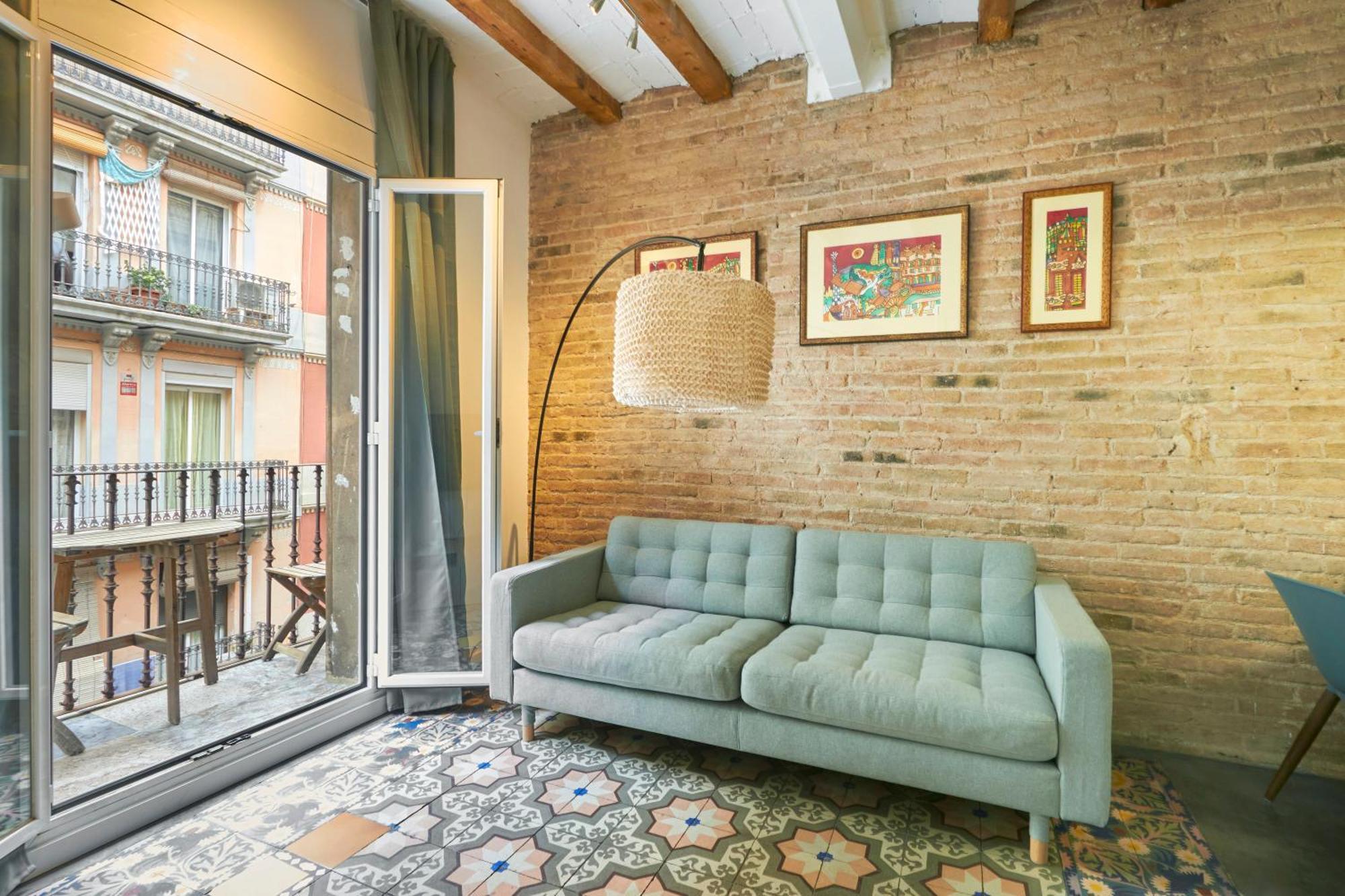 64 Apartment In A Typical Barcelona'S Old Building Eksteriør bilde