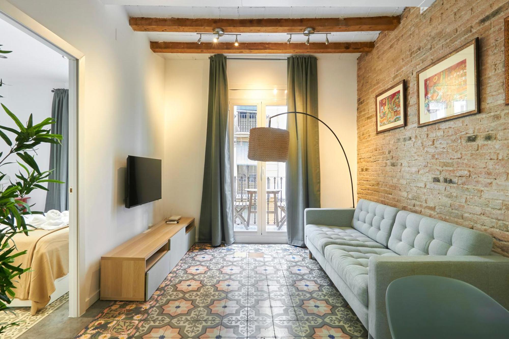 64 Apartment In A Typical Barcelona'S Old Building Eksteriør bilde